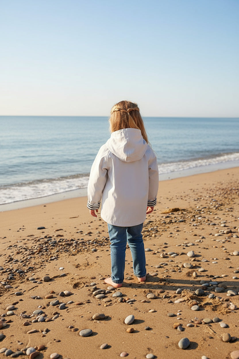 Ciré enfant zippé à capuche 1an à 4ans
