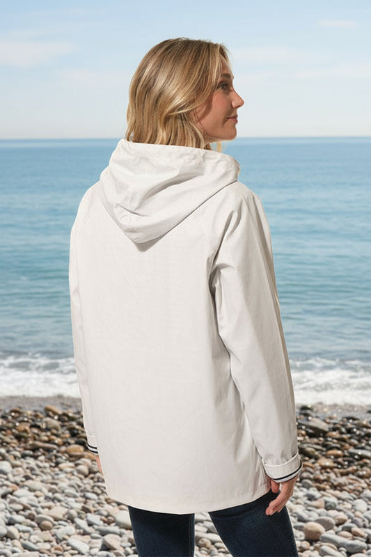 Ciré mixte zippé à capuche