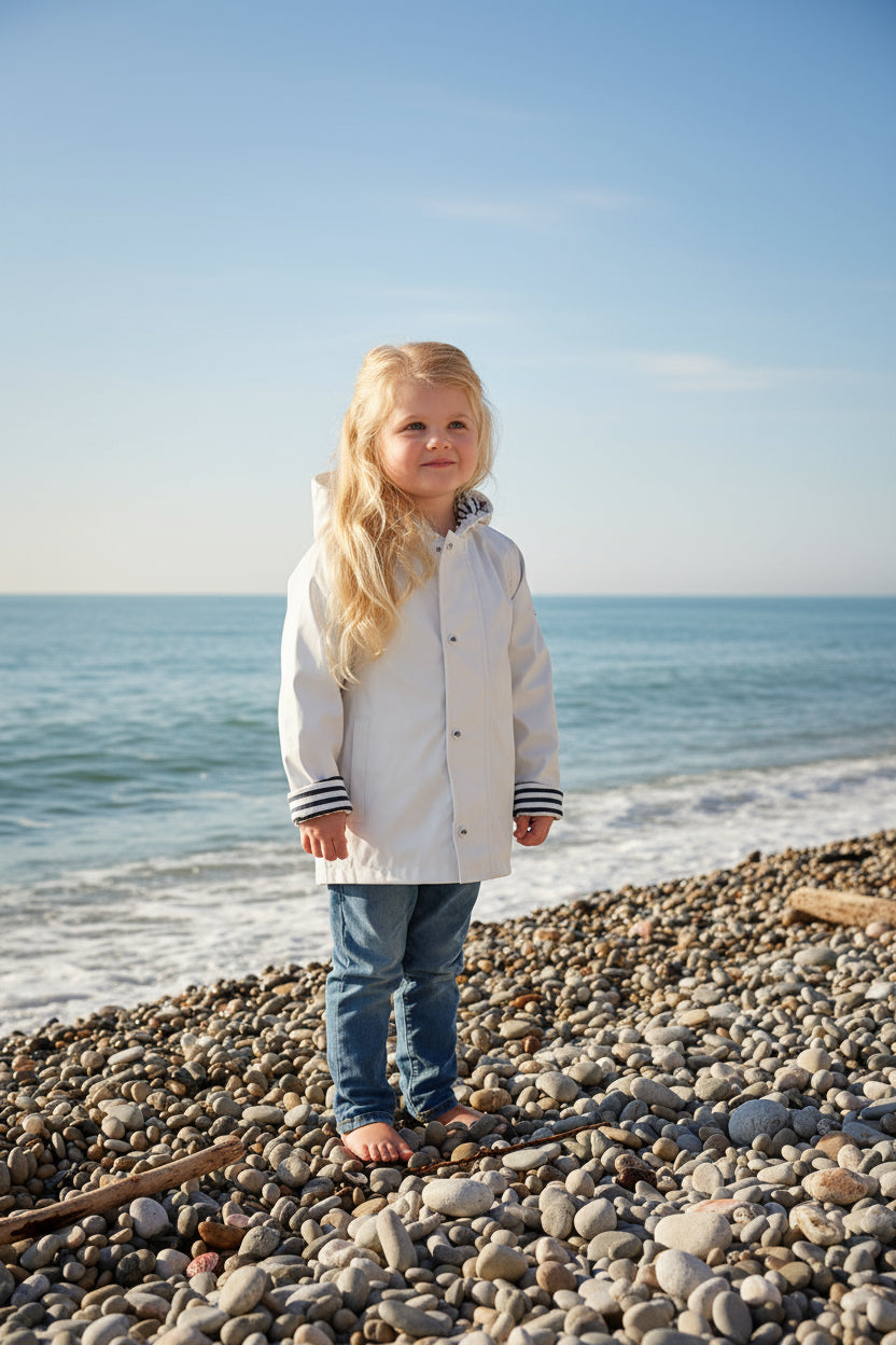 Ciré enfant zippé à capuche 1an à 4ans