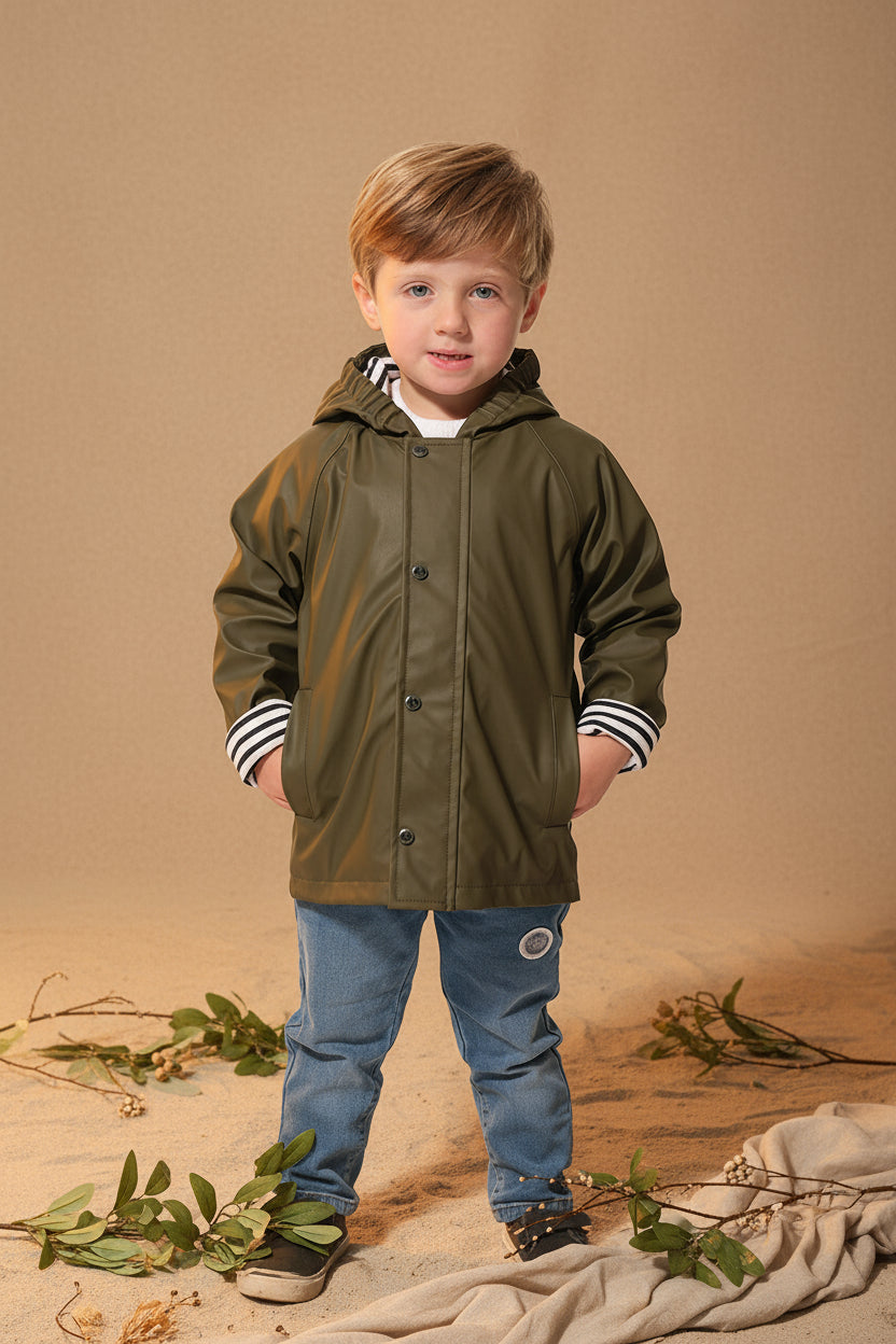 Ciré enfant zippé à capuche 1an à 4ans
