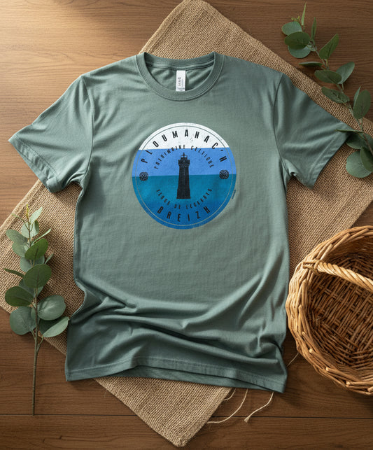 T-shirt vert Ploumanac'h